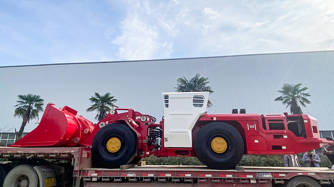 再創佳績！地下鏟運機SL07再次順利交付！